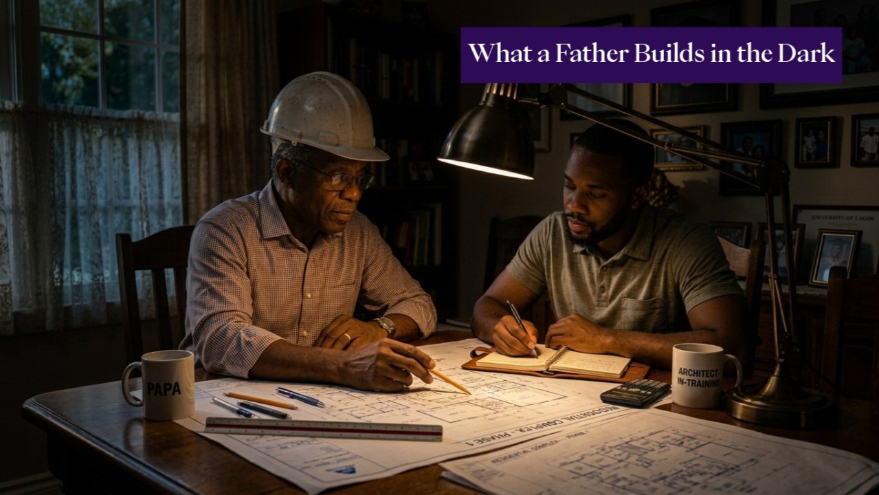 What A Father Builds In The Dark